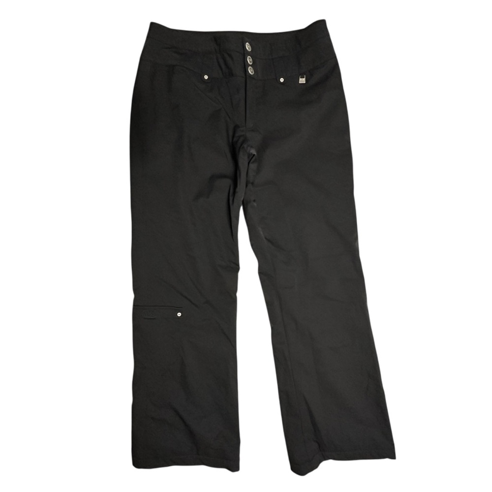 NILS Women's Black Insulated Snow
Pants Mid Rise/Straight Leg Sz.12 WinterResort